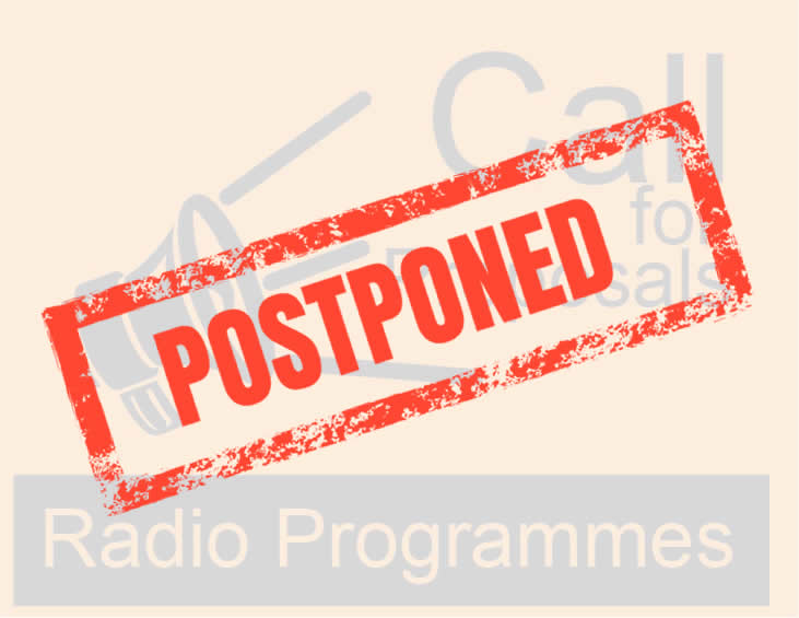 Pic #1 – Call For Proposals For Radio Programmes