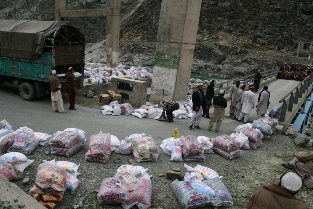 Arranging Relief Packages For Distribution, District Kohistan