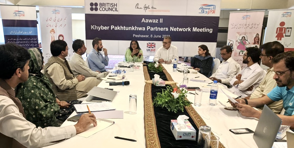 Aawaz II Khyber Pakhtunkhwa Partners Network Meeting 8 June 2023, Peshawar