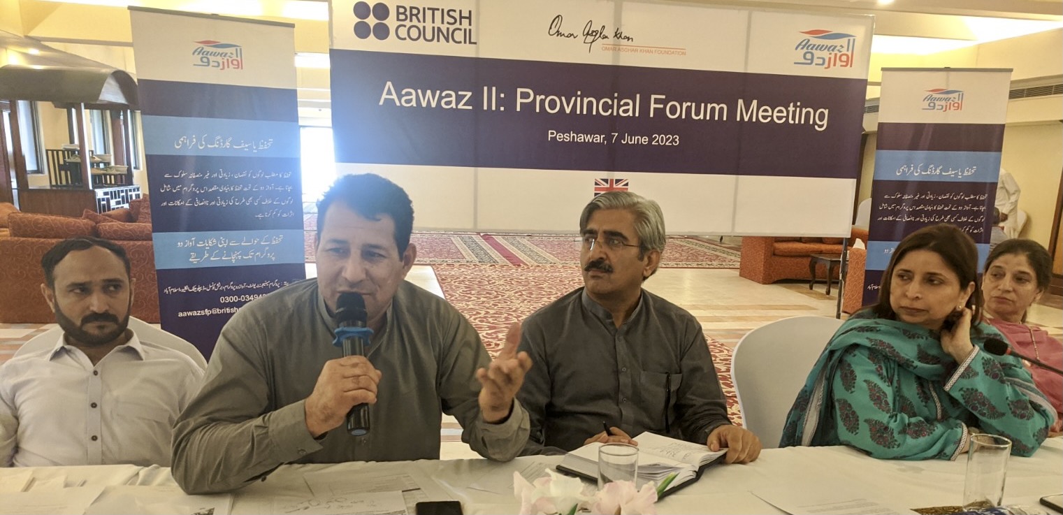 Aawaz II Khyber Pakhtunkhwa 13th Provincial Forum (PF) Meeting